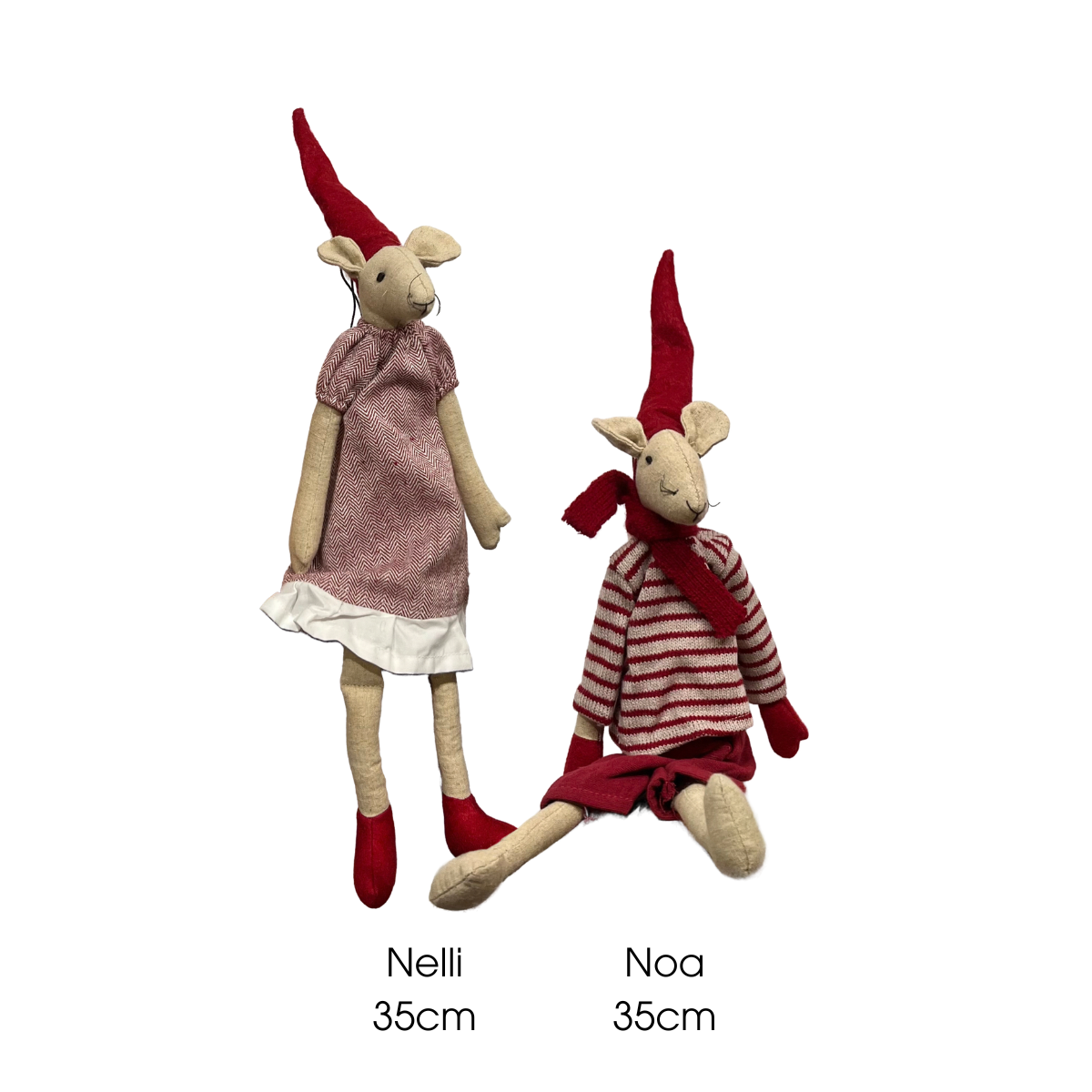 Noa & Nelli Christmas Mice H35cm