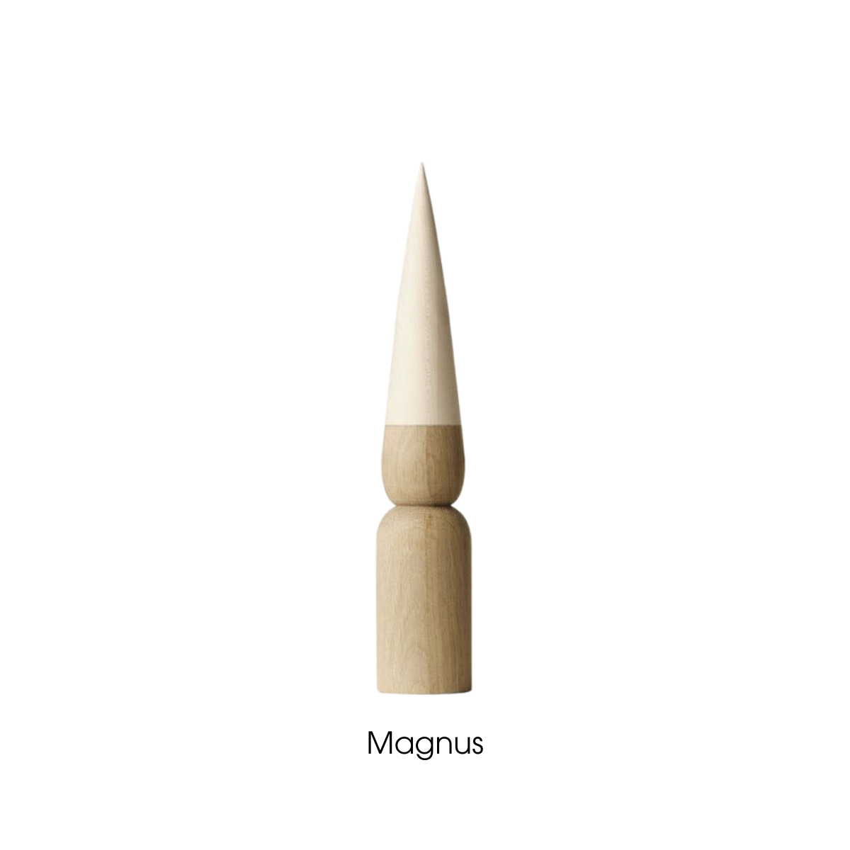 Marie & Magnus Wooden Elves 40cm - Oak & Maple
