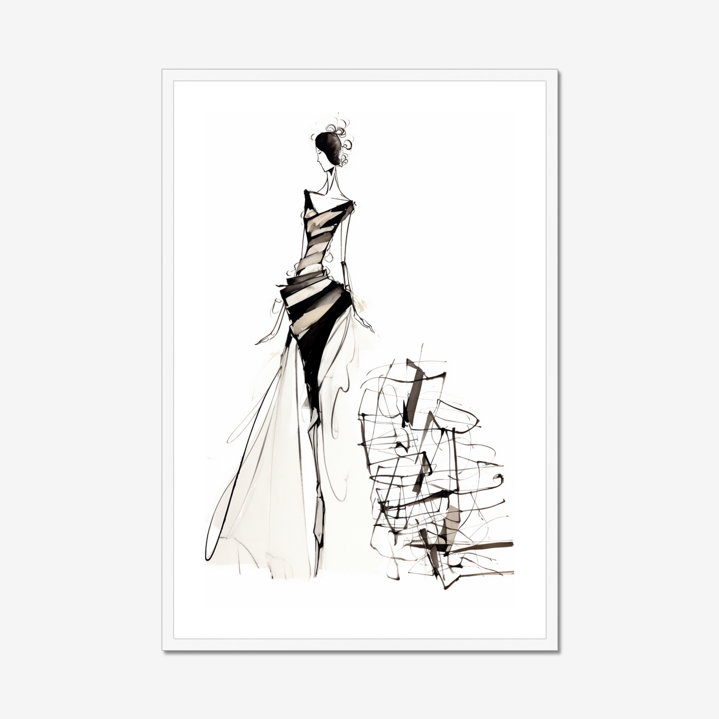The Muse – Framed Wall Art Print