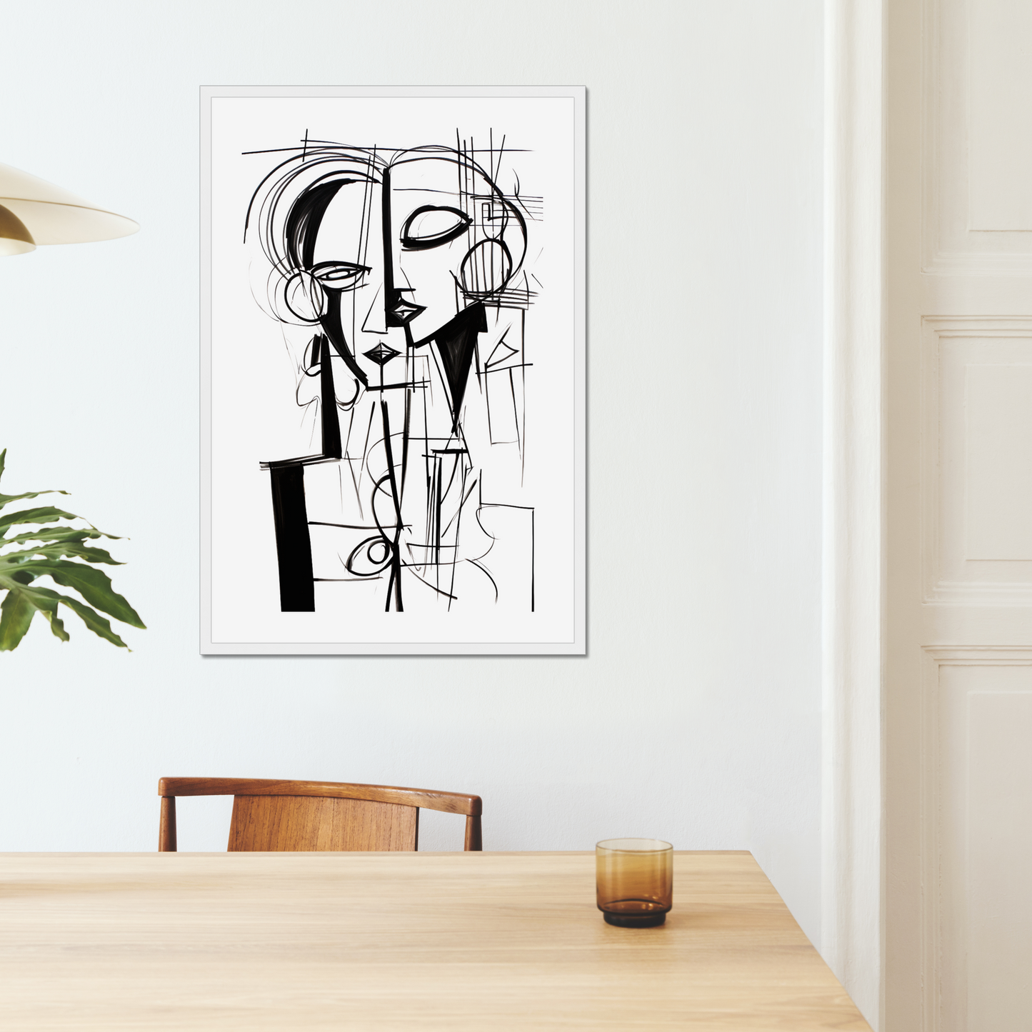 Line of Grace – Framed Wall Art Print