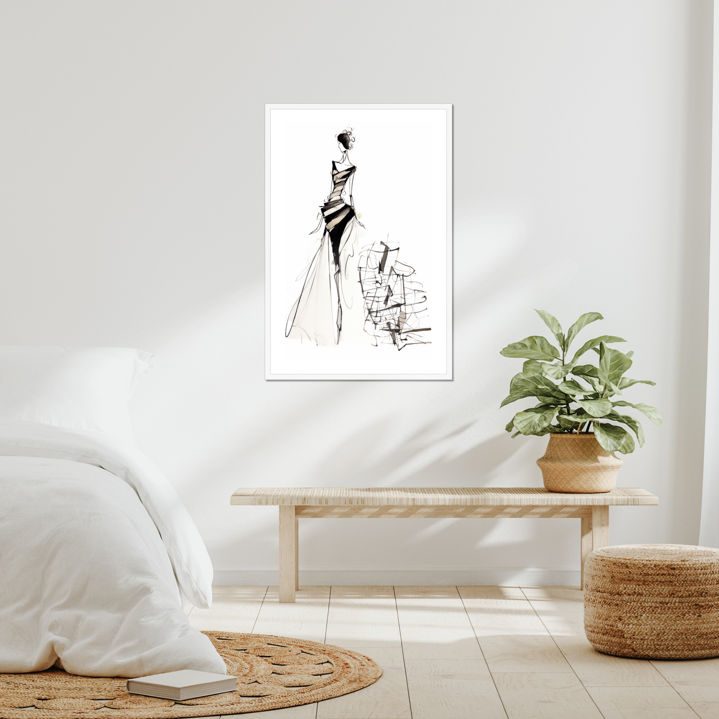The Muse – Framed Wall Art Print