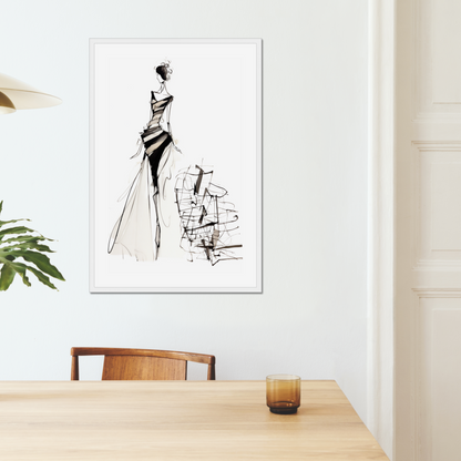 The Muse – Framed Wall Art Print