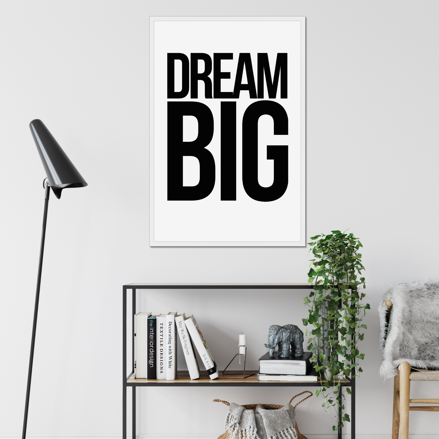 Dream Big – Framed Wall Art Print