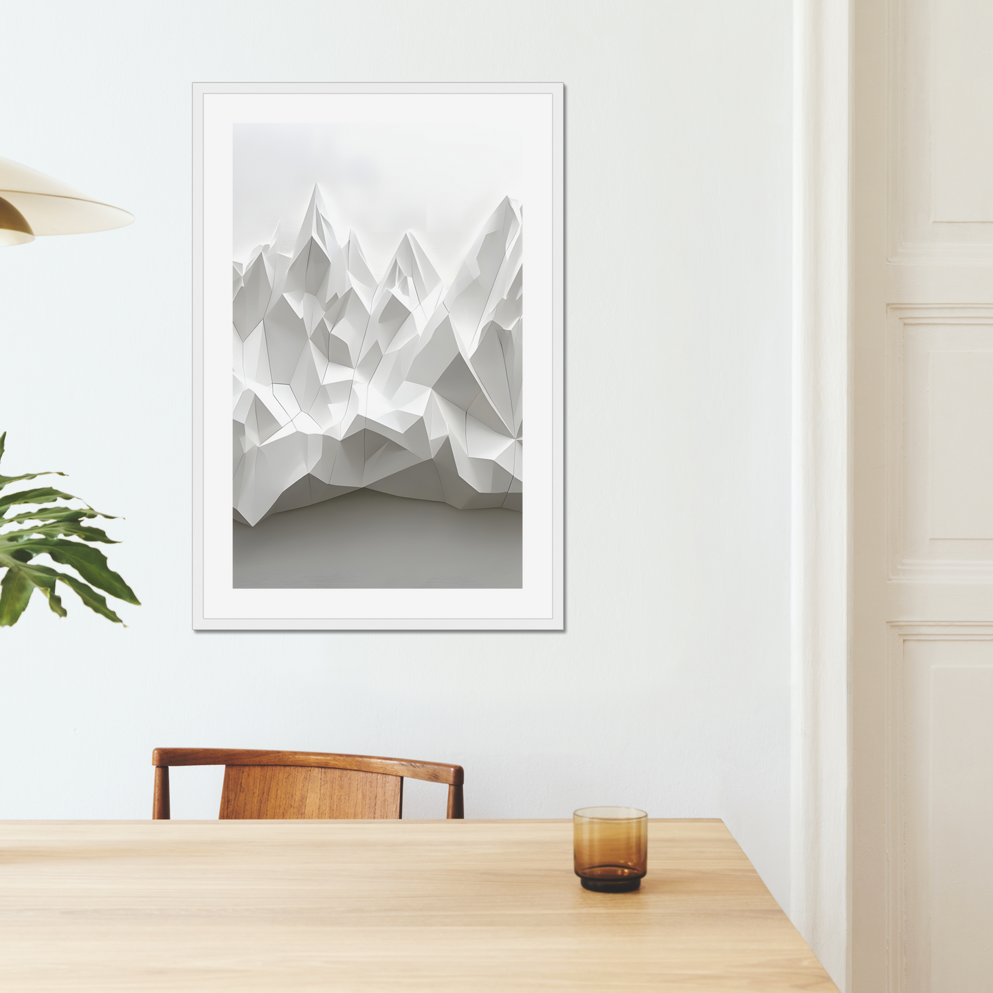 Icebergs – Framed Wall Art Print