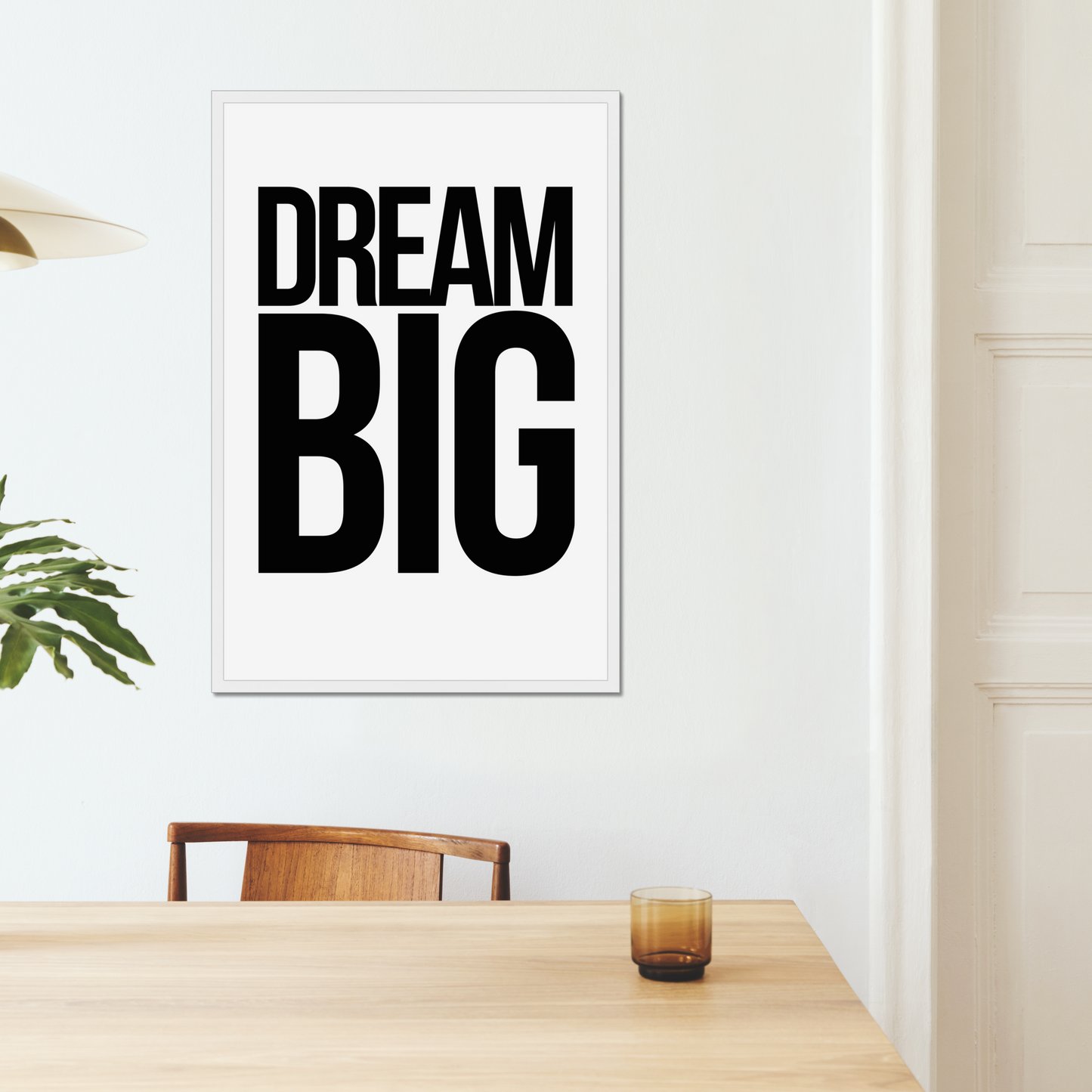 Dream Big – Framed Wall Art Print