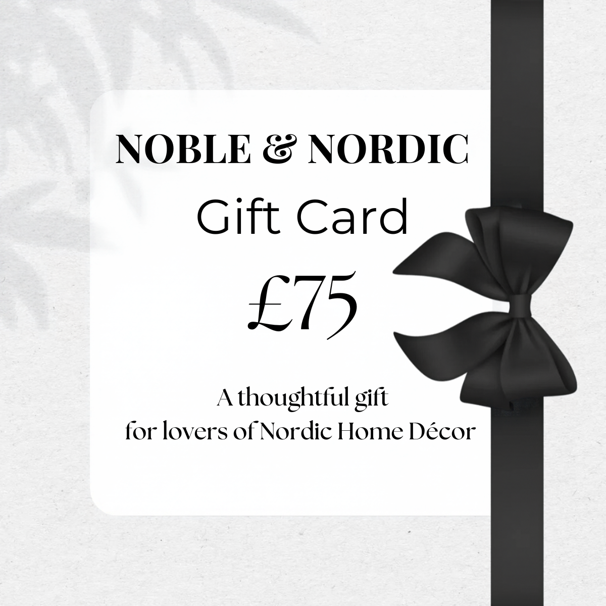 Noble & Nordic Gift Card