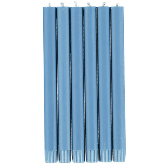 Powder Blue Eco Dinner Candles