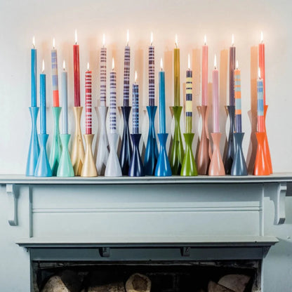 Powder Blue Eco Dinner Candles
