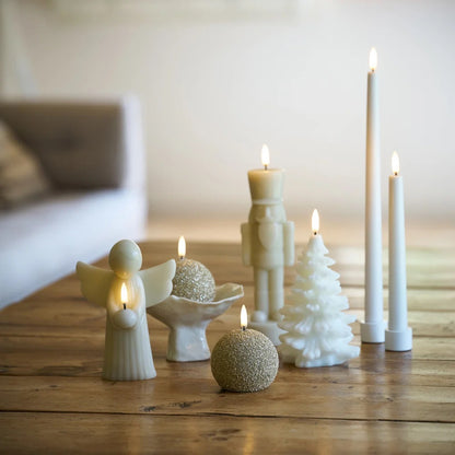 Angel LED Candle, Vanilla, 11×15.5cm