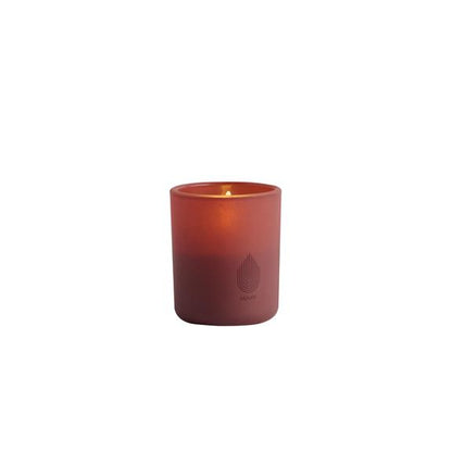 Glass LED Candles, Wine Red, 6x7 cm, 2-Pack