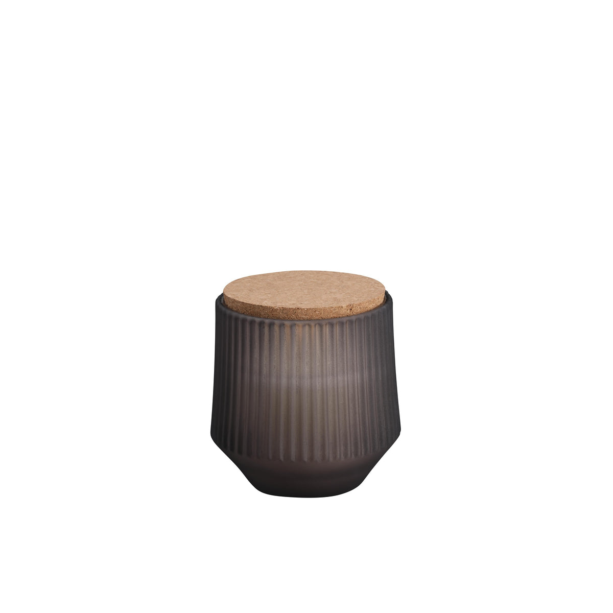 Harmony Scented Wax Glass Candle, Smoked