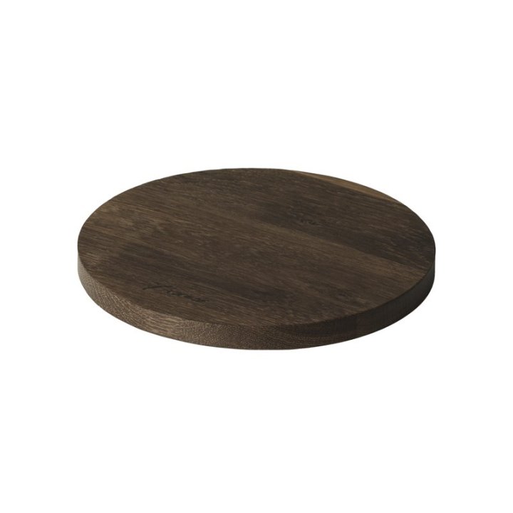 Pre-Order | Magnetic Oak Trivet - Smoked Oak, D20cm