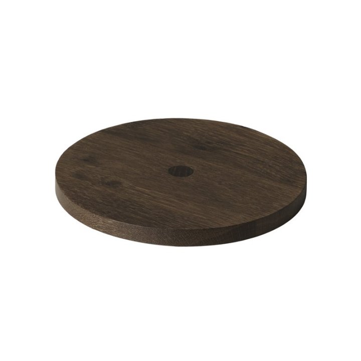 Pre-Order | Magnetic Oak Trivet - Smoked Oak, D20cm