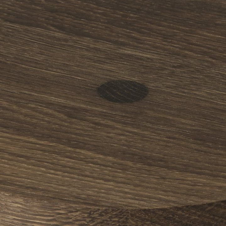 Magnetic Oak Trivet - Smoked Oak, D20cm