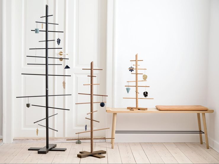 Filigran Decoration Tree, Black Oak, Small, 37x65 cm