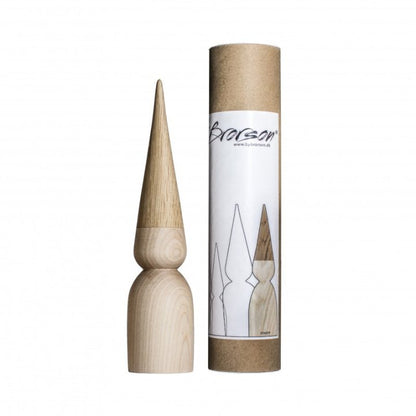 Fridia & Frederik Wooden Elves 25cm - Maple & Oak