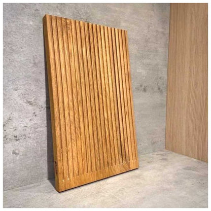 Large Tranche Cutting Board  w/ Juice Groove - Oiled Oak, 50x30cm