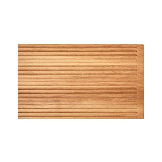 Large Tranche Cutting Board  w/ Juice Groove - Oiled Oak, 50x30cm