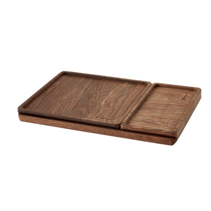 Serving Trays - Smoked Oak - 3-Sizes
