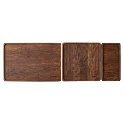 Serving Trays - Smoked Oak - 3-Sizes