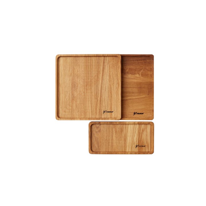 Pre-Order | Serving Trays - Oiled Oak - 3-Sizes