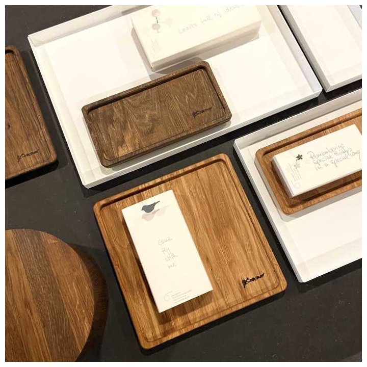 Serving Tray - Oiled Oak - 3-Sizes
