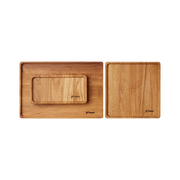 Serving Tray - Oiled Oak - 3-Sizes