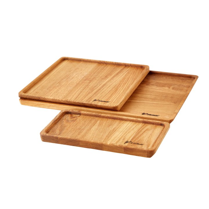 Serving Tray - Oiled Oak - 3-Sizes